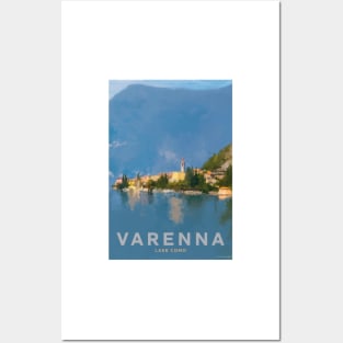 Varenna, Lake Como, Italy Posters and Art